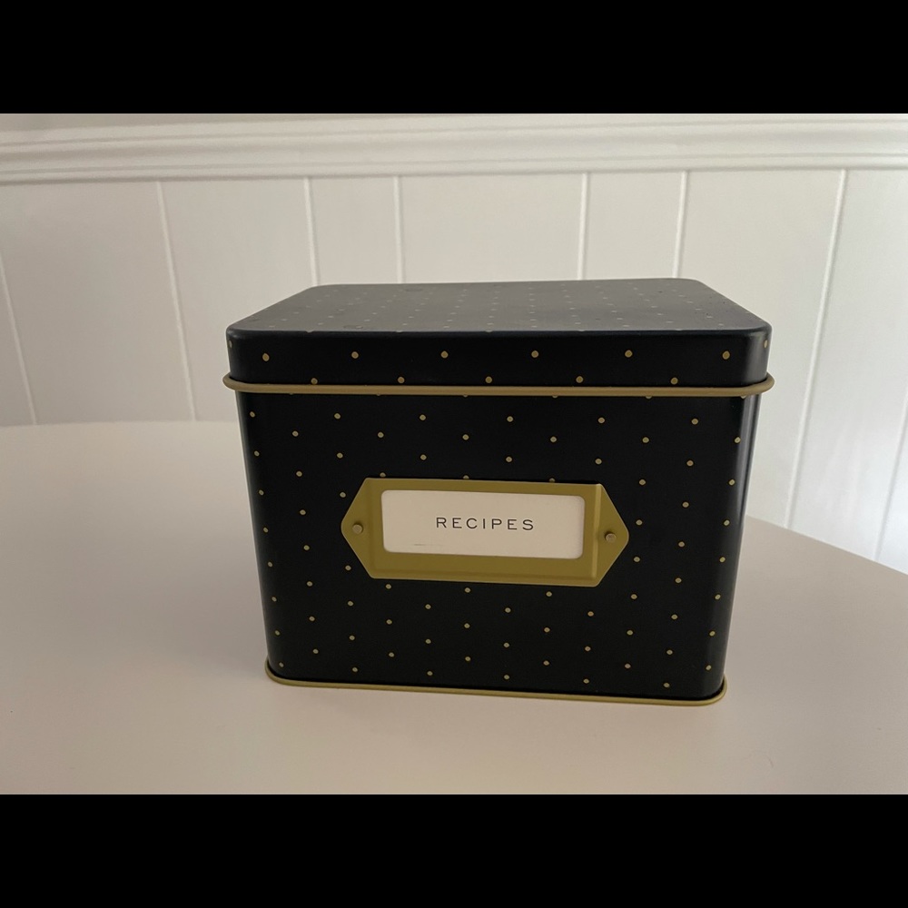 Rifle Paper Co. recipe box, brand new